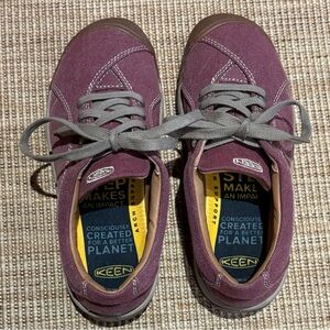 Keen Purple Lace Up Sneakers